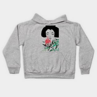 Kabuki girl Kids Hoodie